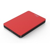 Sonnics 160GB Red External Portable Hard drive USB 3.0 Windows PC, Apple Mac & Smart tv